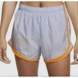 Nike Women's Athletic Shorts in Lilac & Orange